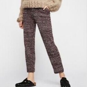 Free People Womens Cozy Knit Trousers